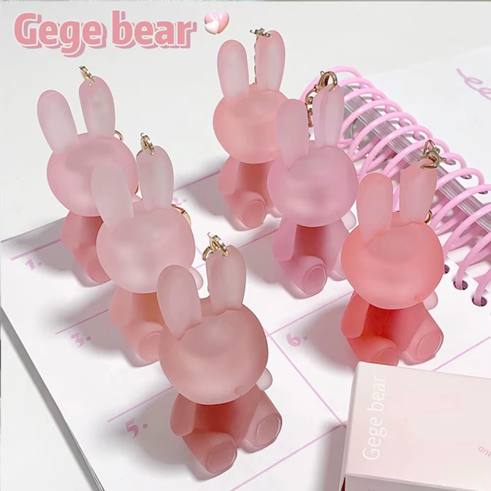 Rabbit Lip Glaze, Matte Velvet Lip Clay Long-Lasting Color Non-Drying Lipstick