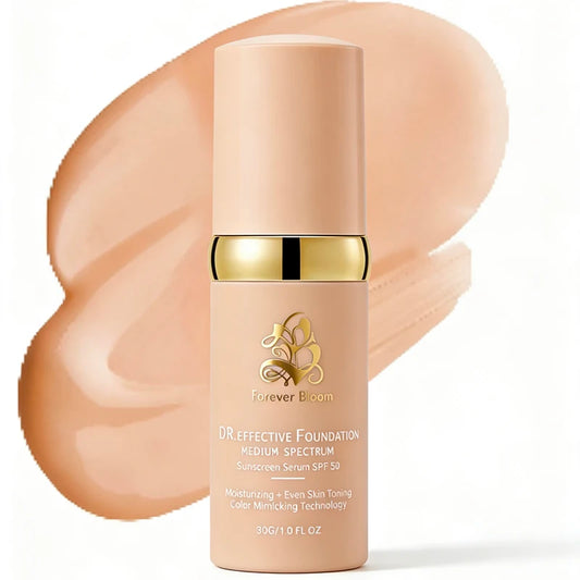 4-In-1 Foundation Magic Color Changing Foundation Liquid Soft Matte Long Lasting Hydrating Makeup Base Maquiagem Spf 50
